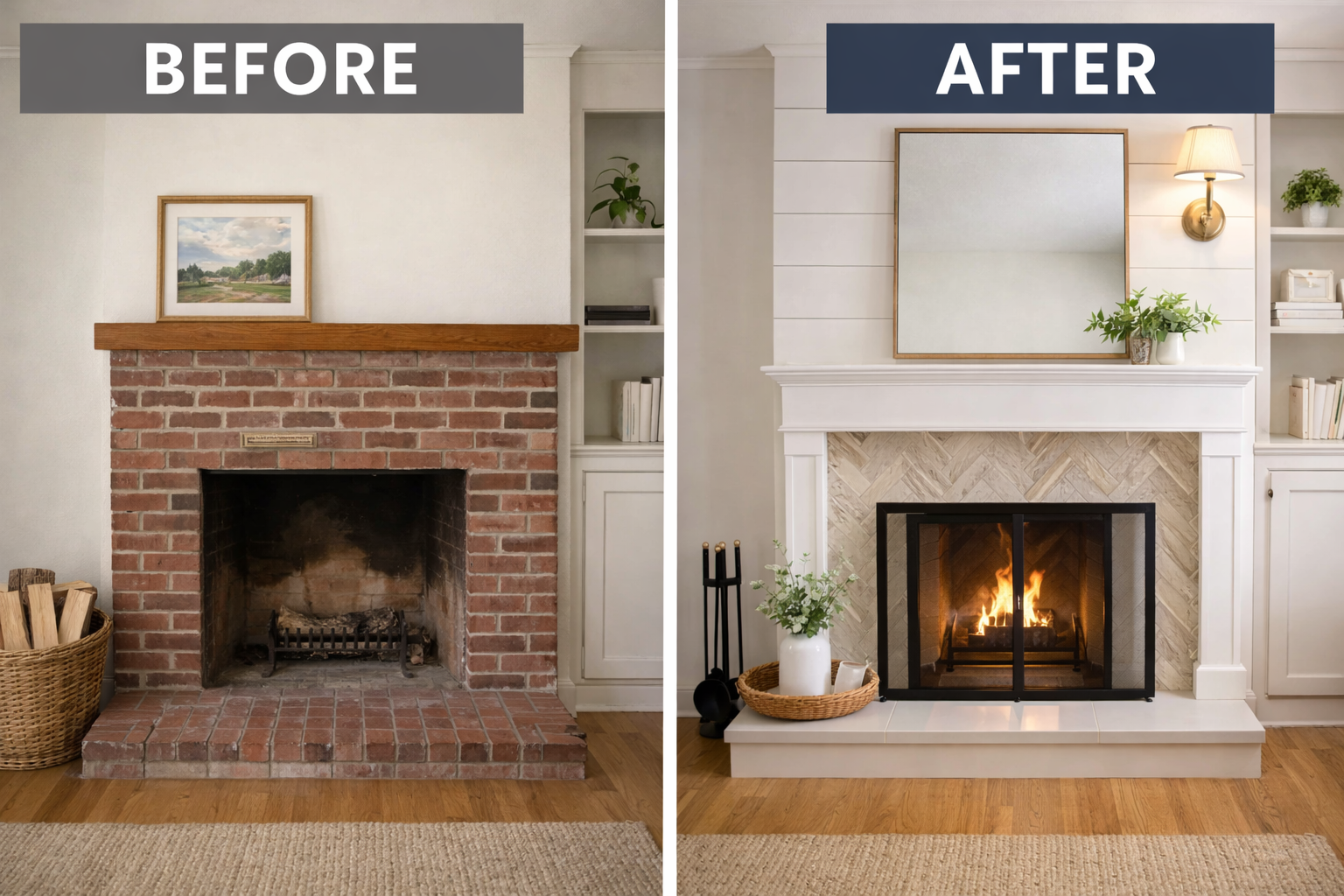 fireplace renovation ideas